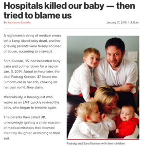Hospitals Killed Our Baby