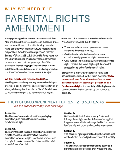 Why We Need the Amendment